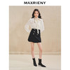 【商场同款】MAXRIENY*复古风短裤2024秋冬复古花边双排扣裙裤(货号:MS85PA501) 商品缩略图1