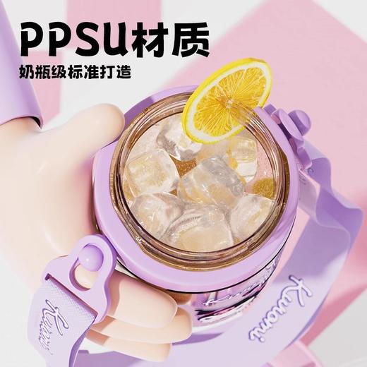 3D公仔童趣PPSU儿童学饮吸管杯350ml 多款式可选 商品图2