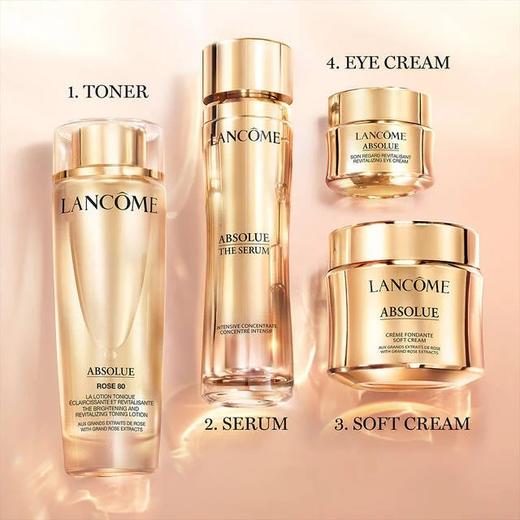 美国本土 ·  LANCOME兰蔻 2024年菁纯系列礼盒装（soft面霜60ml+rich面霜15ml+眼霜5ml+精华5ml）｜美国直邮 商品图3