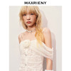 【静奢度假-商场同款】MAXRIENY*浪漫一字肩鱼尾蕾丝连衣裙(货号:MC85DR366) 商品缩略图2