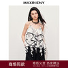 【商场同款】MAXRIENY甜美撞色波浪桑蚕丝上衣女2024夏季新款(货号:MC85TP270) 商品缩略图0