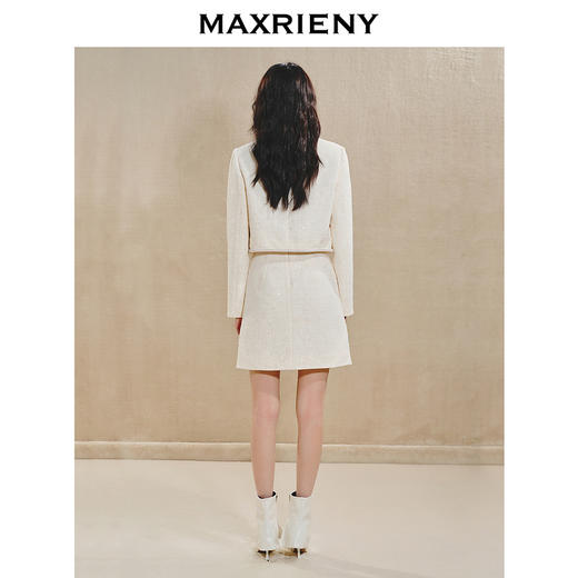 【商场同款】MAXRIENY女爵外套宫廷复古风粗花呢千金小香上衣女(货号:MS85JA505) 商品图3