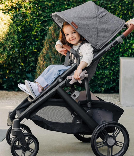 美国UPPAbaby Vista V3高景观婴儿车超高景观可坐躺折叠双向多功能推车0-4岁 商品图4