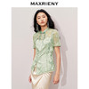 【商场同款】MAXRIENY华丽立体钉珠刺绣新中式上衣2024夏季新款(货号:MC85TP327) 商品缩略图2