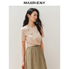 【静奢度假-商场同款】MAXRIENY华丽休闲感精钉珠T恤短袖上衣女(货号:MC85TS257) 商品缩略图2