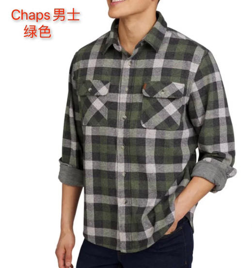 Chaps男士格纹衬衫，Chaps是Ralph Lauren的顶级副牌，特价260元🉐 商品图7