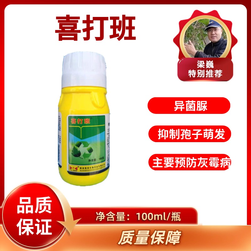 喜打班    异菌脲   悬浮剂   100毫升/瓶