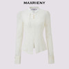 MAXRIENY贵雅新中式蕾丝衬衫收腰2024秋冬新款修身显瘦上衣女(货号:MS85TP514) 商品缩略图4