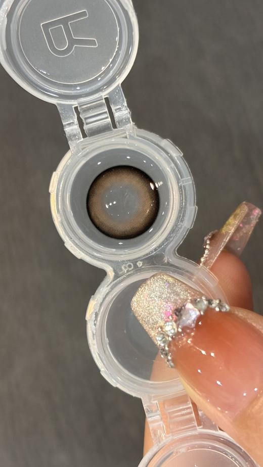 PINKG ·绿幽灵&奶油波力｜14.5mm白狮参考着色中大直径  半年抛美瞳  2片 商品图6