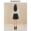 【商场同款】MAXRIENY*复古风短裤2024秋冬复古花边双排扣裙裤(货号:MS85PA501) 商品缩略图3