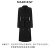 MAXRIENY极简轻奢廓形双面毛呢大衣军旅风羊毛外套(货号:MS88CT530) 商品缩略图4