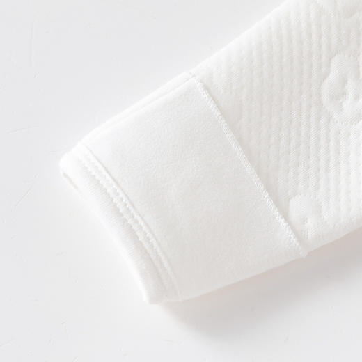 【新生婴儿无骨夹棉初生半背衣】衣服保暖上衣和尚服春秋打底秋冬厚 商品图2