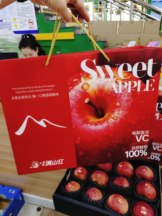 满山红苹果一箱 商品图1