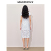 MAXRIENY新中式连衣裙2024夏季新款仙美国风裙子开叉改良旗袍(货号:MS85DR295) 商品缩略图3