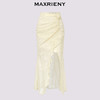 【浪漫上新-商场同款】MAXRIENY*甜美感开叉设计烫钻半裙(货号:MC85SK324) 商品缩略图4