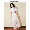 MAXRIENY新中式手工盘扣连衣裙复古国风开衩裙子(货号:MS85DR031) 商品缩略图1