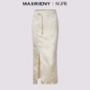 [东方新摩登]MAXRIENY贵雅新中式半身裙盘扣装饰提花裙子秋冬新款(货号:MS85SK510) 商品缩略图4