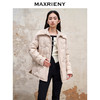 MAXRIENY衬衣式翻领轻薄羽绒服肌理感宽松外套(货号:MS88DC516) 商品缩略图2