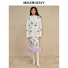 MAXRIENY洛*紫外套*复古感宽松廓形针织外套(货号:MC88JA752) 商品缩略图3