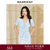 MAXRIENY浪漫手工盘花套头针织毛衫修身显瘦上衣(货号:MS85SW020) 商品缩略图0