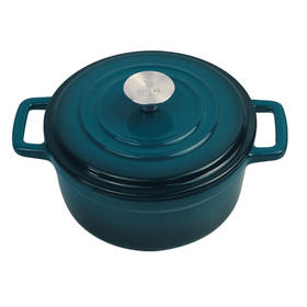 【小家电】康宁Revere幻彩系列珐琅锅绿色 HF