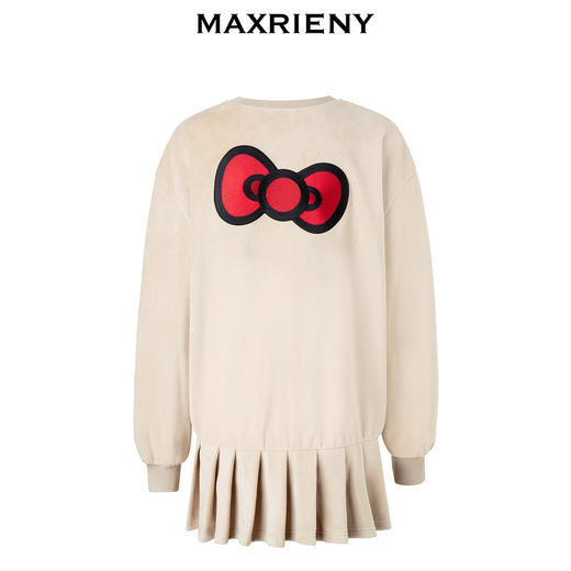 【MAXRIENY x Hello Kitty联名系列】绣花钉珠卫衣(货号:MC88TP795) 商品图4