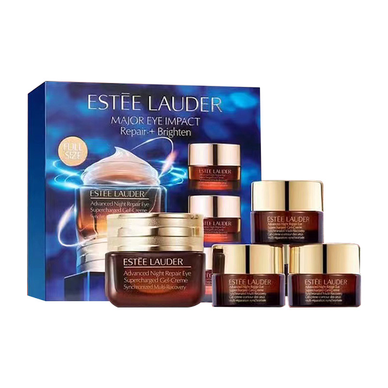 【保税仓】Estee Lauder/第七代雅诗兰黛小棕瓶眼霜15ml*1+5ml*3套盒（有效期26年9月1号）A-2498