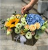 风和日丽----向日葵手提花篮五选一 商品缩略图0
