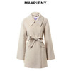MAXRIENY*复古感大衣长款双面呢羊毛外套(货号:MS88CT519) 商品缩略图4