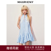 【海边度假-商场同款】MAXRIENYA摆华丽镂空刺绣钉珠连衣裙(货号:MC85DR384) 商品缩略图0