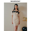 MAXRIENY复古赫本风甜姐儿连衣裙蝴蝶结吊带裙(货号:MC88DR353) 商品缩略图1