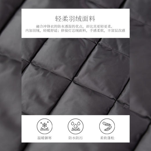 MAXRIENY名媛千金小香风羽绒服长款蝴蝶结廓形外套(货号:MS88DC505) 商品图3