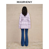 MAXRIENY大翻领收腰鸭绒泡芙羽绒服女保暖外套(货号:MC88DC511) 商品缩略图3