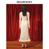 MAXRIENY国风复古三红绣高腰鱼尾半裙裙子(货号:MC88SK839) 商品缩略图3