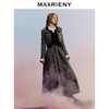 MAXRIENY花火宫廷外套羊毛混纺格纹上衣外搭女(货号:MC88JA772) 商品缩略图1