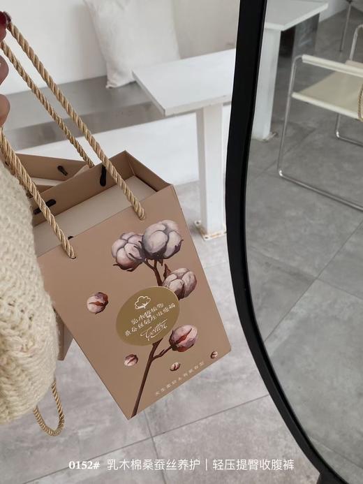 出口订单乳木棉桑蚕丝养护收腹内裤 商品图5