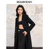 MAXRIENY极简复古感收腰双面呢羊毛大衣长款外套女(货号:MC88CT512) 商品缩略图2