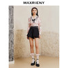MAXRIENY斜纹A字高腰短裤裤裙修身西装短裤裙裤(货号:MC88PA041) 商品缩略图1