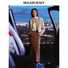 MAXRIENY彩格纹羊毛半裙2023冬季新款(货号:MC88SK809) 商品缩略图1