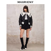 MAXRIENY*复古学院风羽绒服收腰短款尖领外套(货号:MS88DC525) 商品缩略图1