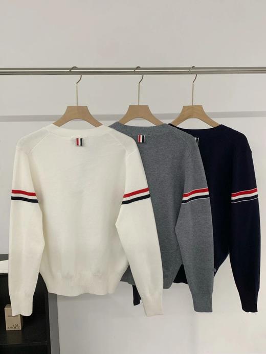 TB布朗 女士重工带帽小狗刺绣毛衣开衫外套 商品图6