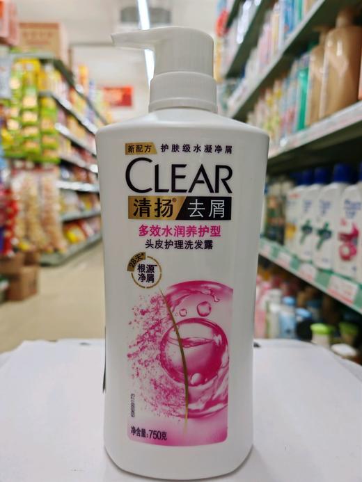 清扬多效水润养护型去屑洗发露750ml 商品图0