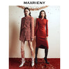 MAXRIENY新年红旗袍复古国风连衣裙(货号:MC88DR811) 商品缩略图1