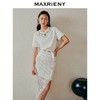 MAXRIENY*开衩设计感半身裙郁金香亮片包臀裙(货号:MC88SK257) 商品缩略图2