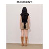 【商场同款】MAXRIENY*休闲烫钻上衣腰部镂空小众设计高级感(货号:MC85TS261) 商品缩略图3