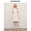 【静奢度假-商场同款】MAXRIENY*浪漫一字肩鱼尾蕾丝连衣裙(货号:MC85DR366) 商品缩略图1