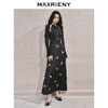 【主题纪念款】MAXRIENY华丽宫廷风玫瑰蕾丝连衣裙2024秋冬新款(货号:MC85DR560) 商品缩略图1