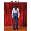 MAXRIENY都市复古感双排扣高腰喇叭牛仔裤(货号:MC88PA770) 商品缩略图3