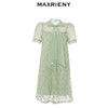 MAXRIENY欧式园艺风网纱连衣裙薄荷曼波风穿搭裙子(货号:MC88DR263) 商品缩略图4