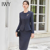 IWY/轻熟风名媛职业西服套装女长袖工作服两件套通勤西装CS2040-E 商品缩略图4